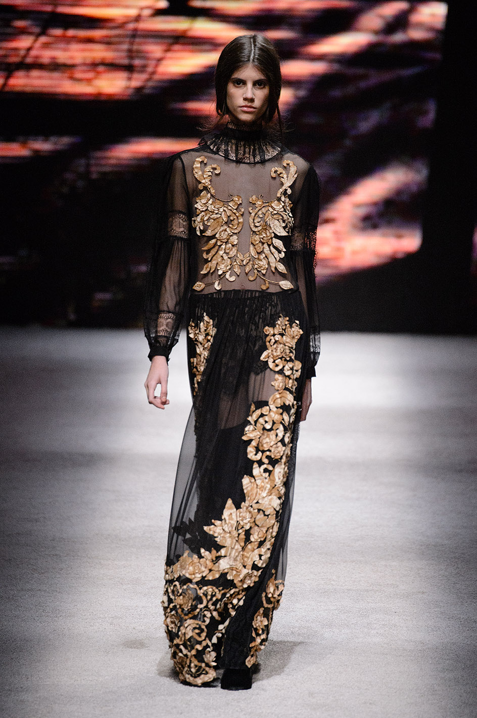 Milan woman fashion Week Fall Winter 2015-16Alberta Ferretti show