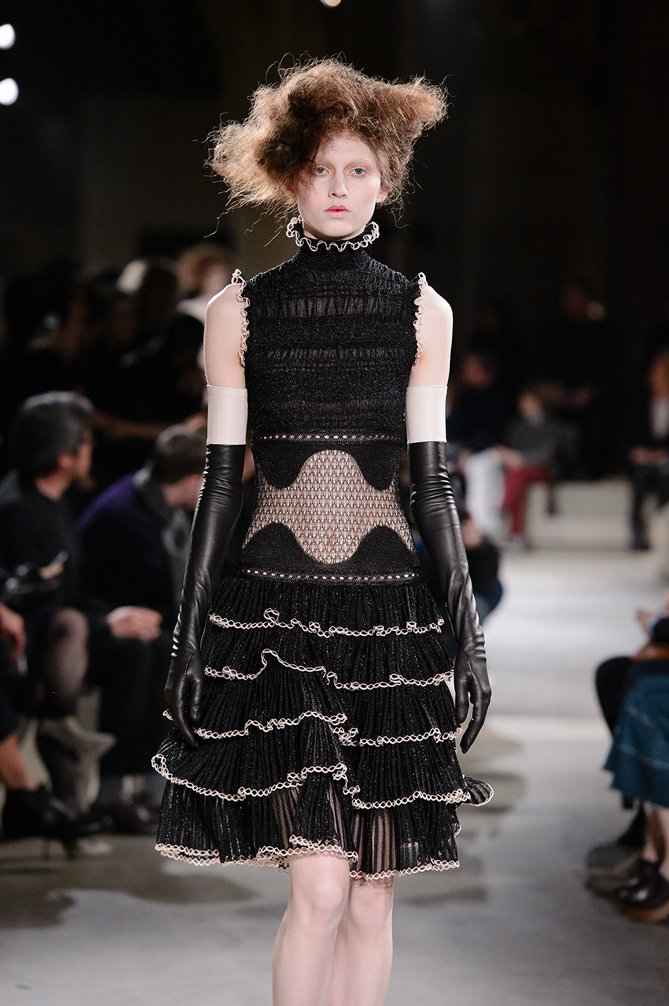 Paris woman fashion Week Fall Winter 2015-16Alexander McQueen show