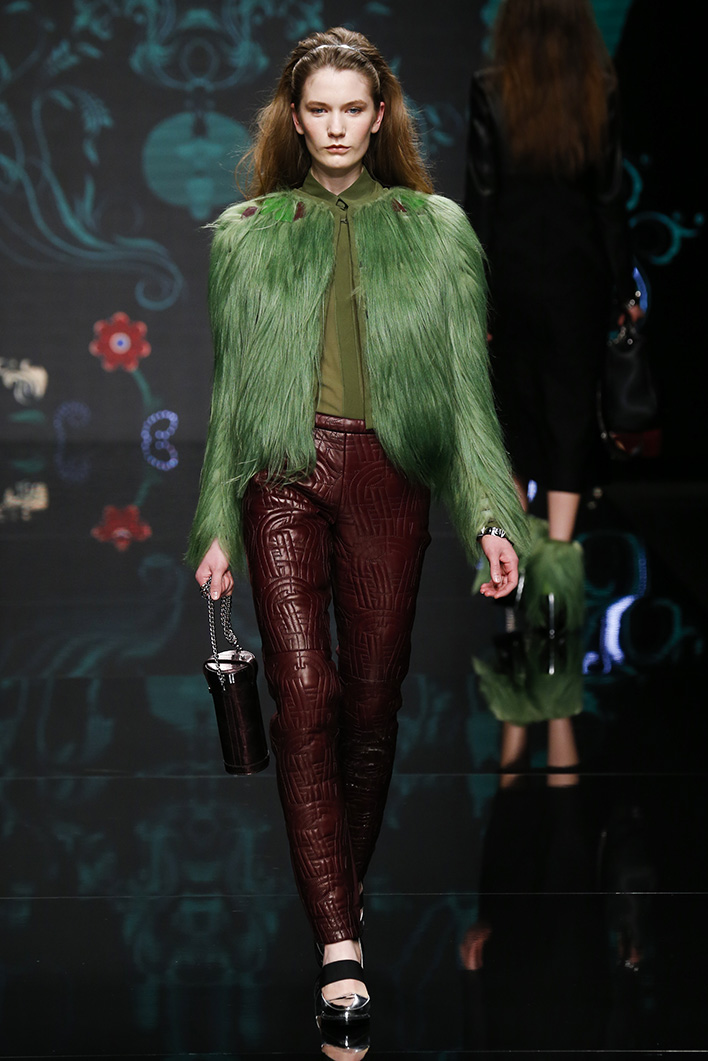 Milan woman fashion Week Fall Winter 2015-16Aigner show