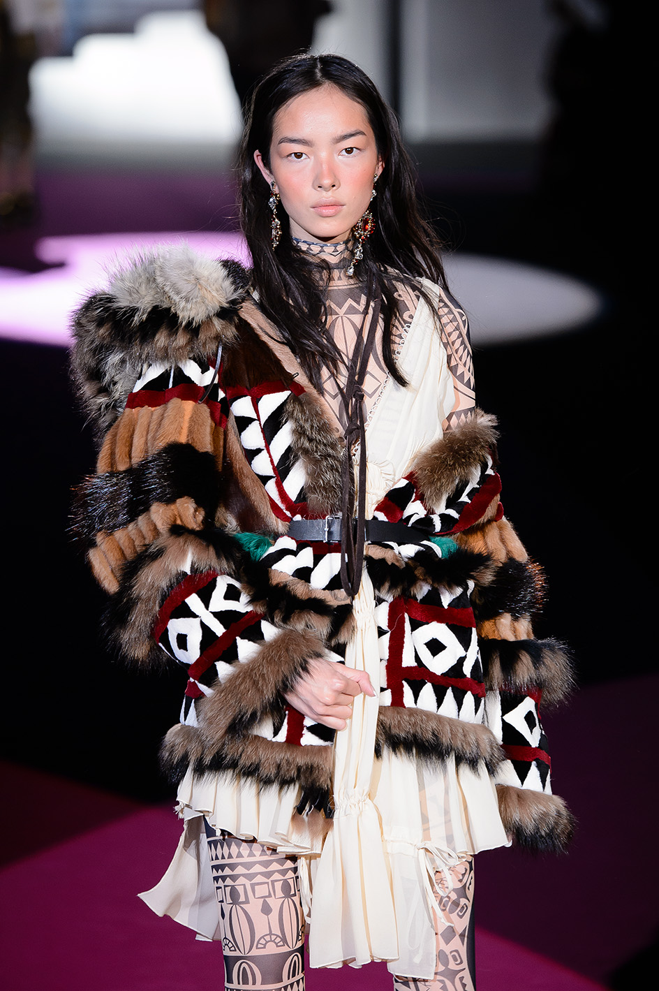 Milan woman fashion Week Fall Winter 2015-16Dsquared show