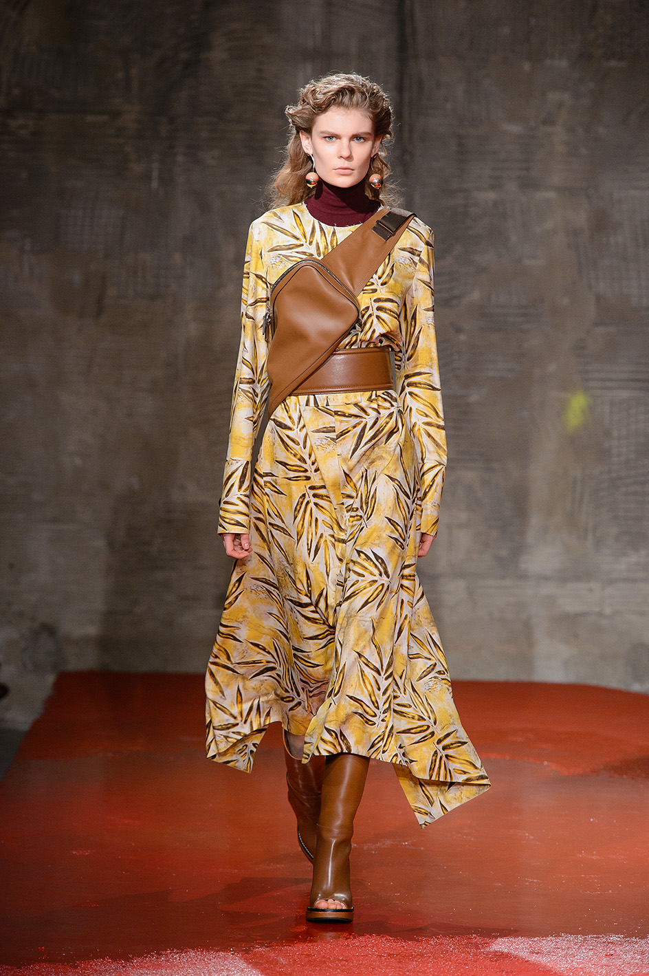 Milan woman fashion Week Fall Winter 2015-16Marni show