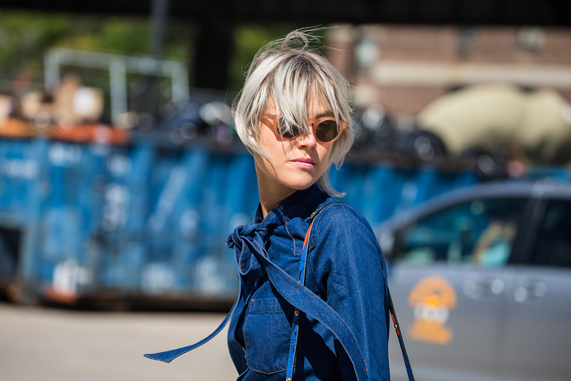 New York  Woman Fashion Week  Spring/Summer 2016Street Style NYC day 5