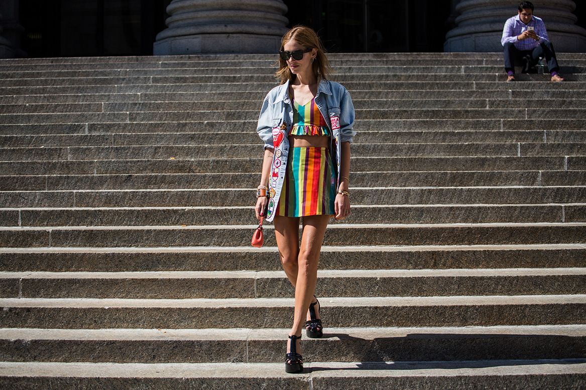 New York  Woman Fashion Week  Spring/Summer 2016Street Style NYC day 5