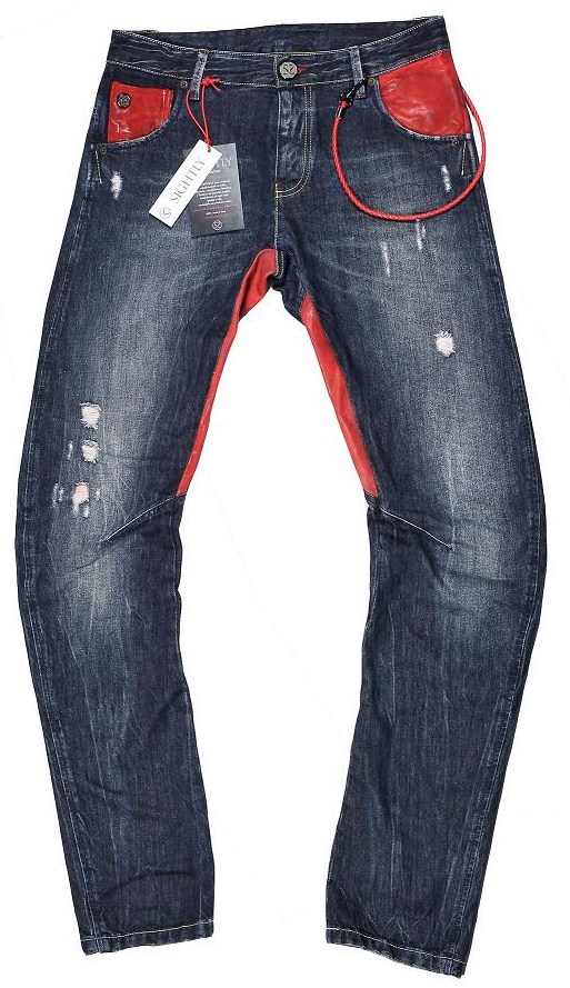 jeans red SIGHTLY