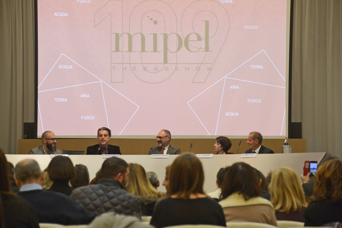 Gian Mattia D'Alberto / LaPresse 15-12-2015 Milano cronaca conferenza stampa Mipel nella foto: Gian Mattia D'Alberto/LaPresse 15-12-2015 Milan Mipel press conference in the picture: