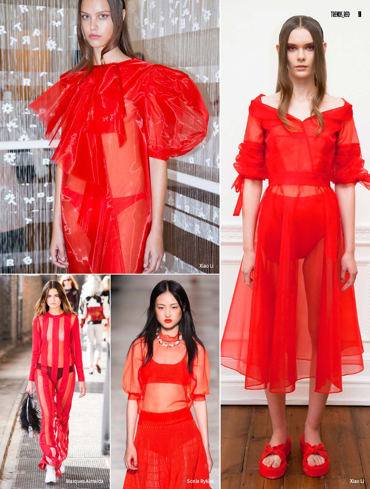 Fashion Trends RED- Collezioni Donna prêt-à-porter